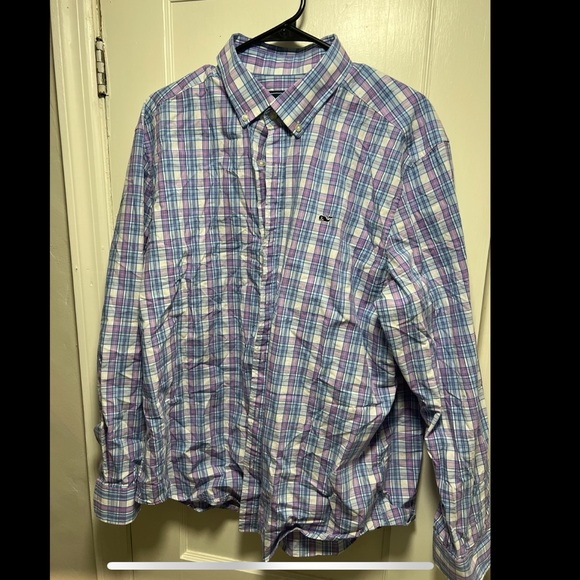 Vineyard Vines XL Plaid Shirt - Picture 1 of 3